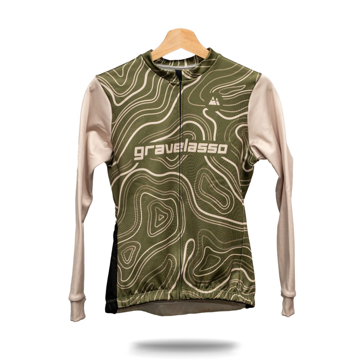 Maillot Gravel Arbike Team - Maillot térmico para gravel, con camuflaje y ajuste perfecto para el invierno.