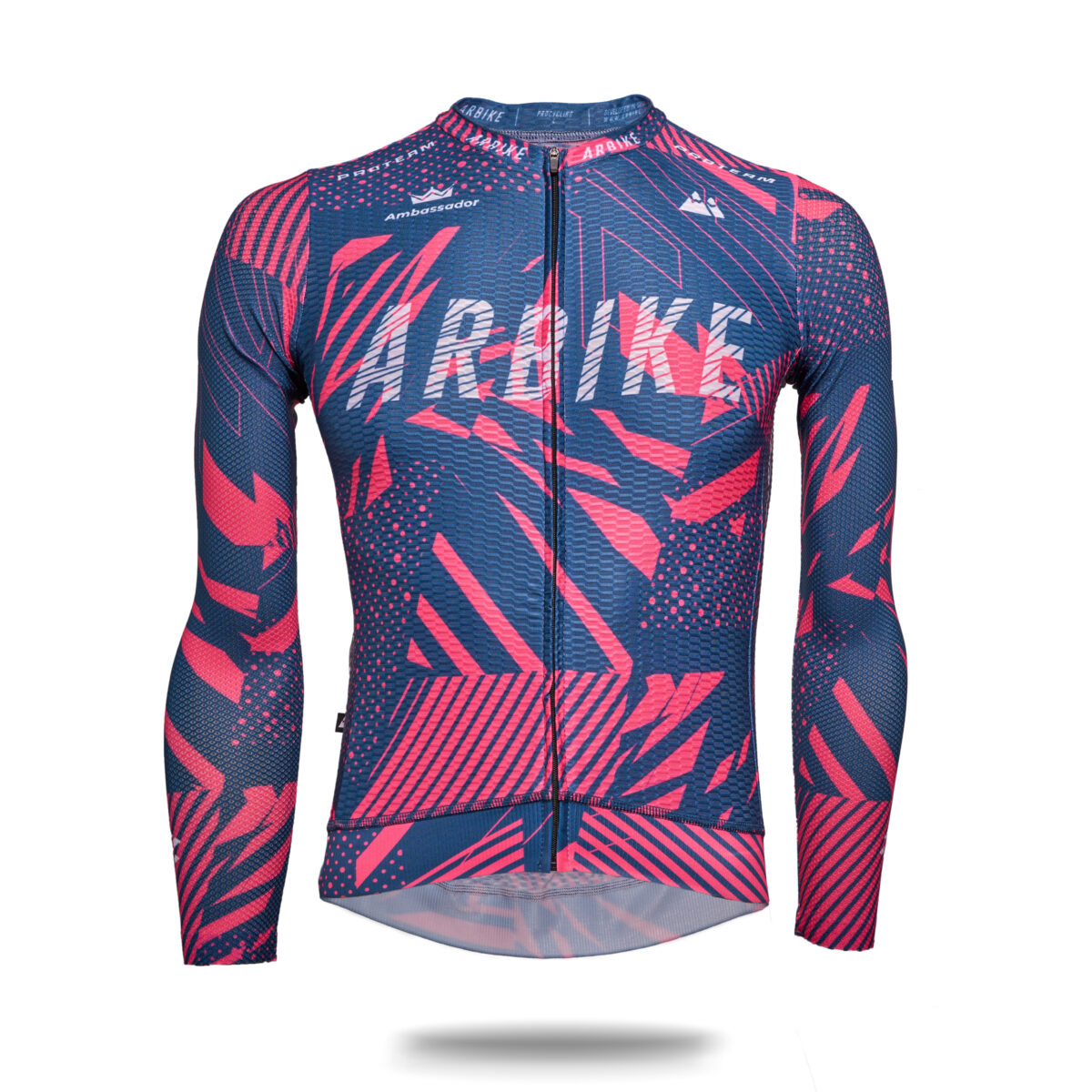 Maillot ARBIKE Otoño Embajador 2025 - Frontal ligero y aerodinámico para ciclismo en otoño.