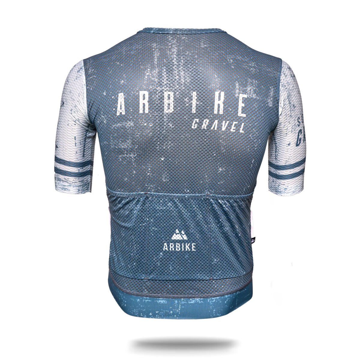 Maillot ARBIKE Squadra Gravel Verano 2025 - Espalda transpirable para ciclismo en días calurosos.